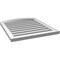 Ekena Millwork Arch Top Surface Mount PVC Gable Vent: Non-Functional, w/2"W x 1-1/2"P Brickmould Frame, 24"W x 26"H GVPAR24X2602SN - alternate 4